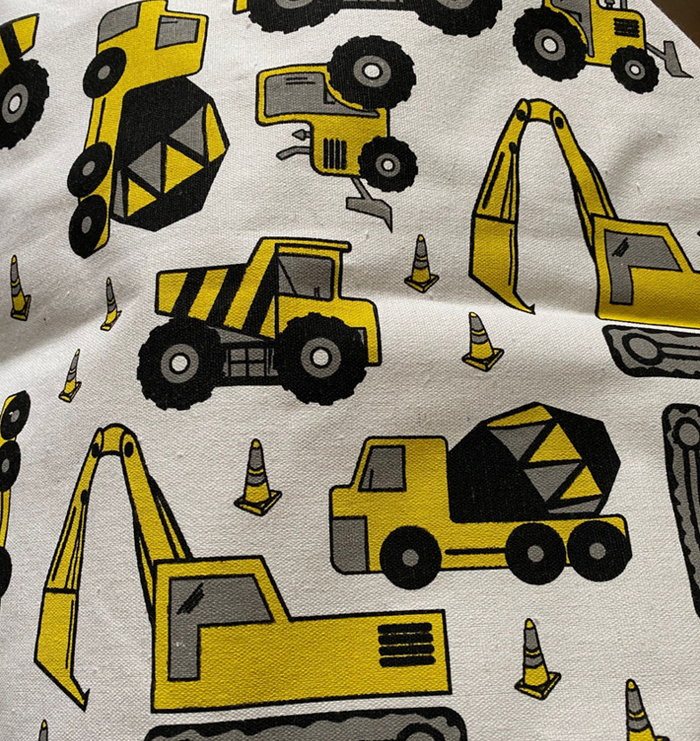 By Baboo - Stoere opbergmand kinderkamer - Auto's - Stevig