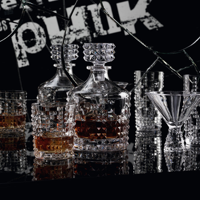 Nachtmann Punk Karaf en Whiskey Tumblers 3-delig