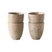 HKliving Gradient Ceramics Mok Set van 4