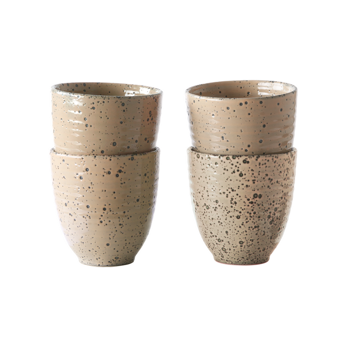 HKliving Gradient Ceramics Mok Set van 4