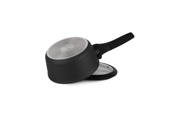 Edenberg Black Line - 15-delige Luxe Pannenset van Gesmeed Aluminium