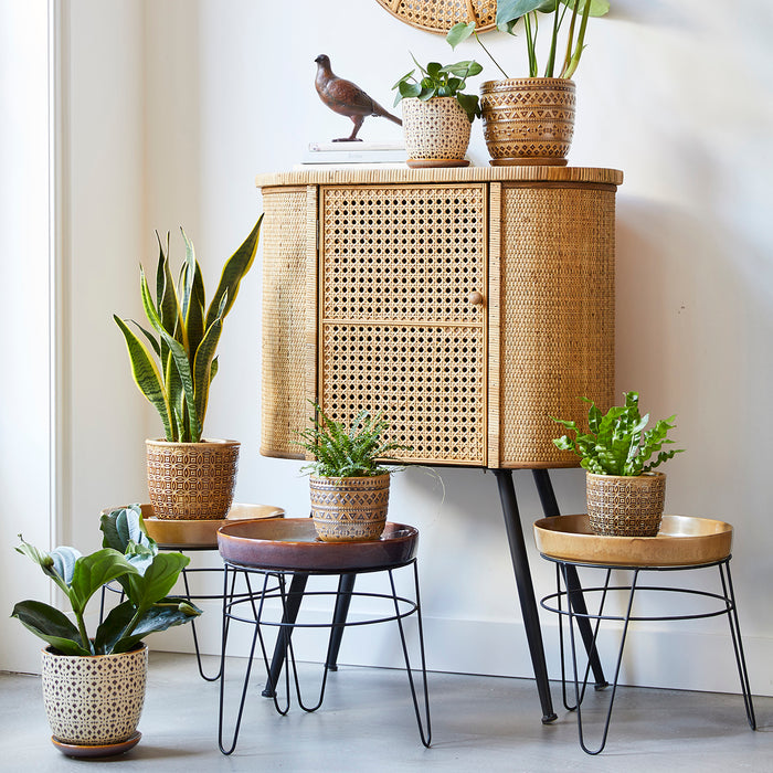 Riverdale - Bloempot Sevilla Bruin 16cm