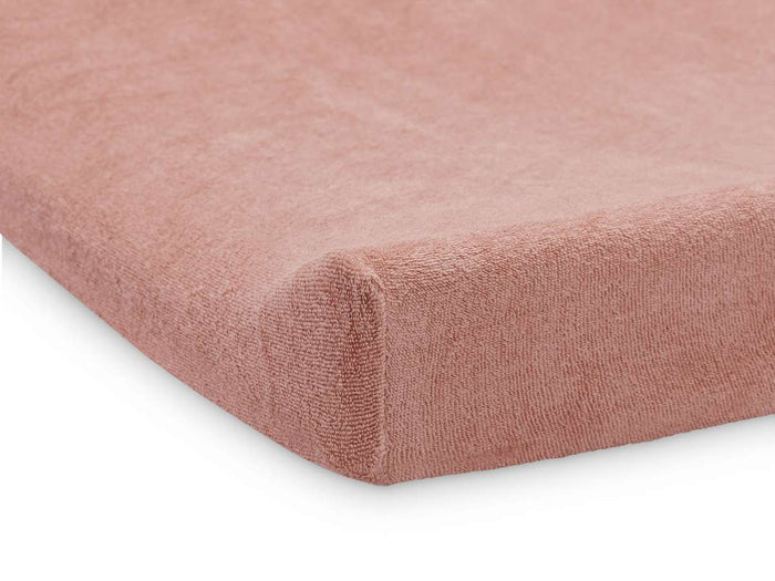 Jollein aankleedkussenhoes badstof rosewood (50 centimeter x 70