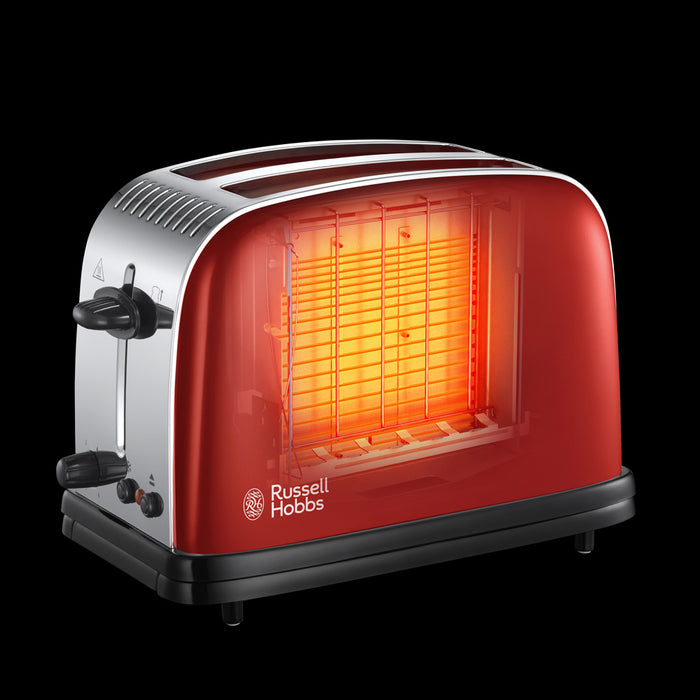 Russell Hobbs Colours Plus Flame Red broodrooster