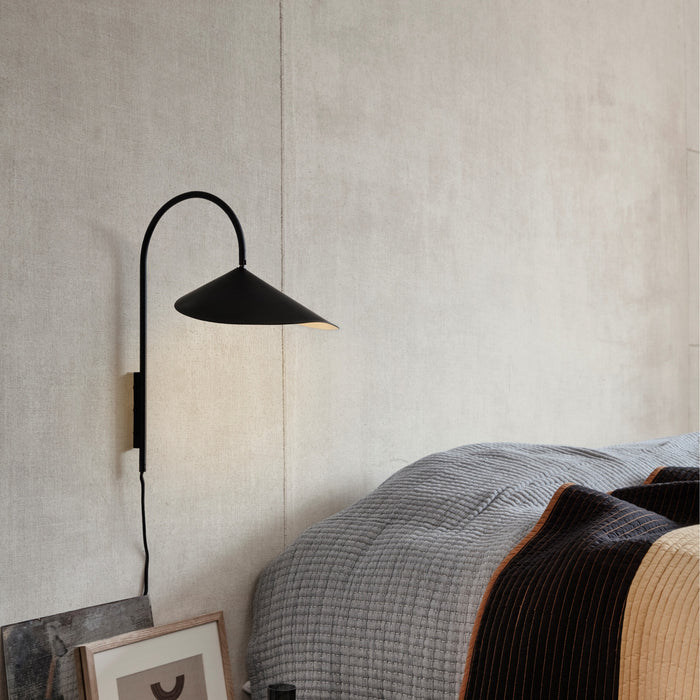 Ferm Living Arum Wandlamp - Black