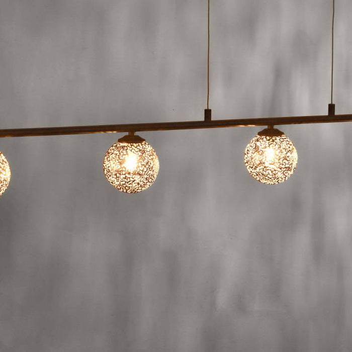 Paul Neuhaus Hanglamp GRETA Roest 5 Lichts
