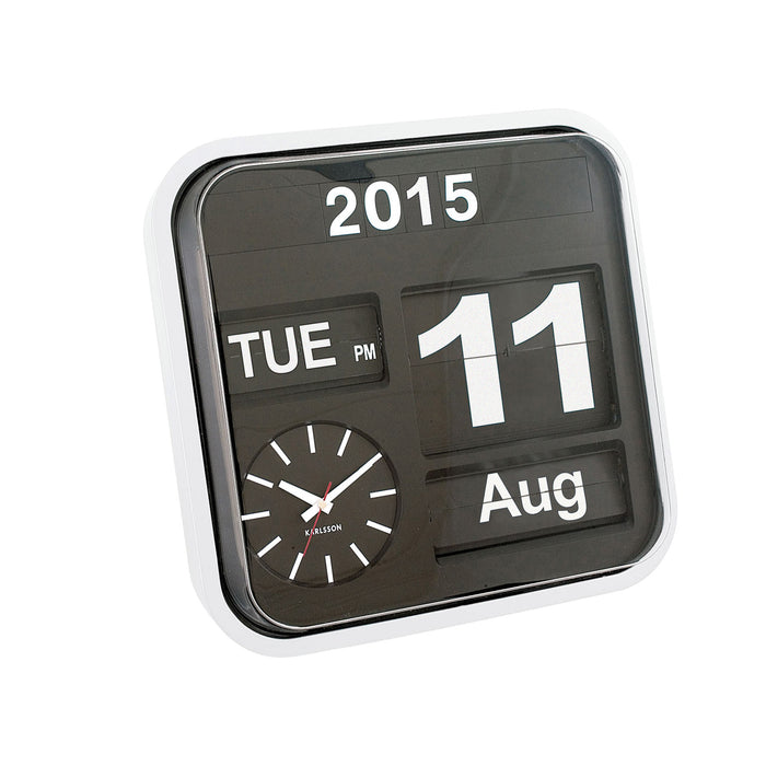 Karlsson Big Flip Wandklok 43 x 43 cm