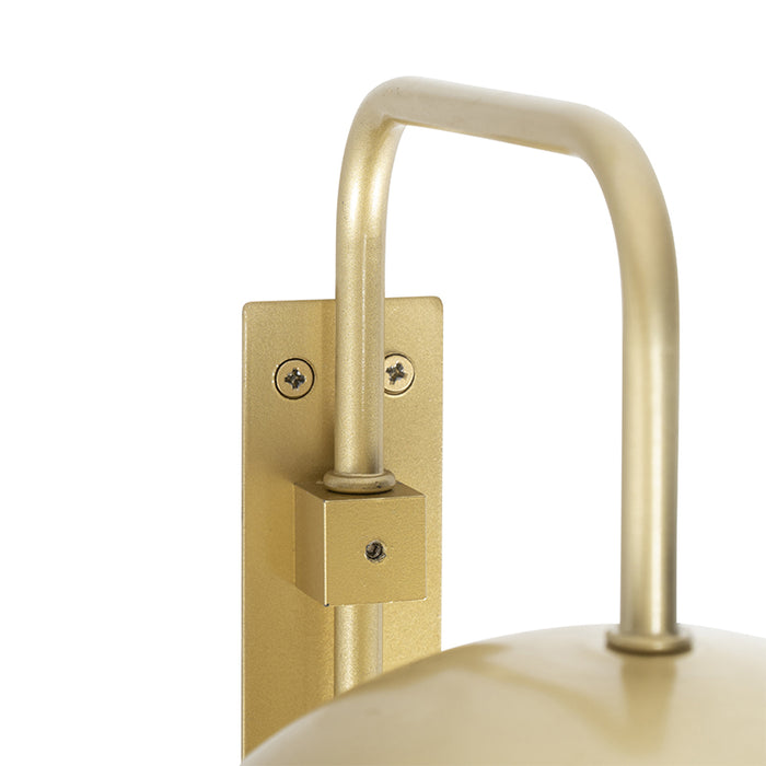 QAZQA Wandlamp fringle - Groen - Oosters - L 20cm