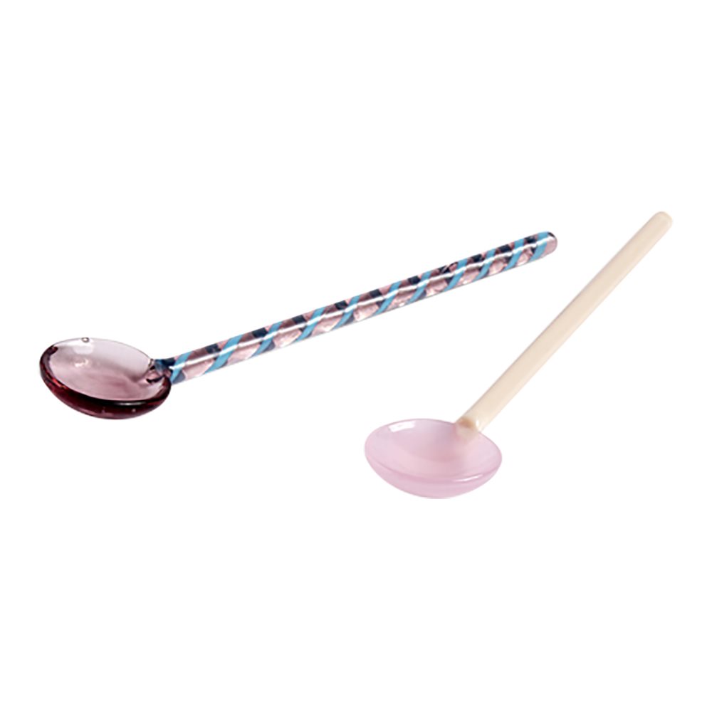 HAY Glazen Lepel Round - 2 st.