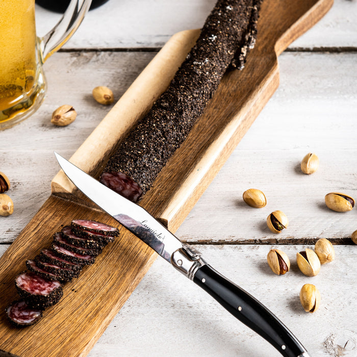 Laguiole Style de Vie Worstplank met Mes