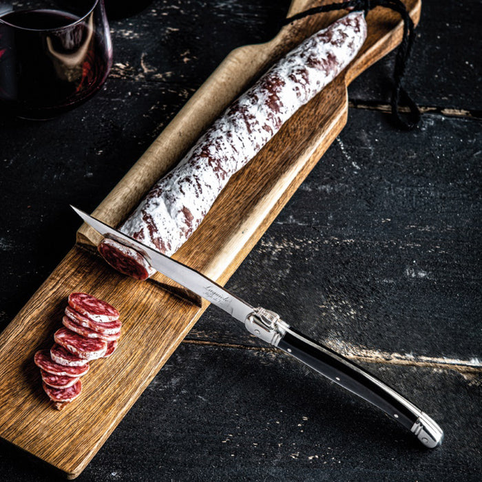 Laguiole Style de Vie Worstplank met Mes