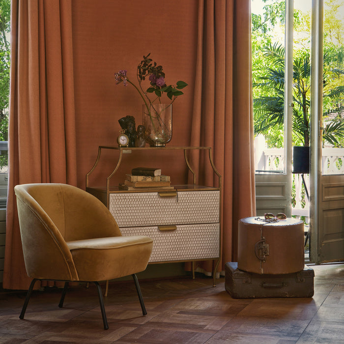 WOOOD Vogue Fauteuil - Leder Zwart