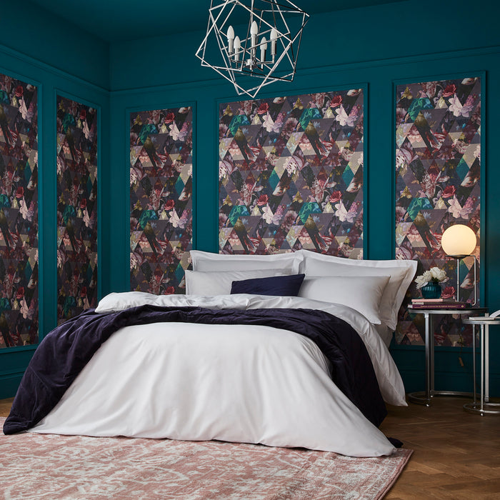 Graham & Brown - Vliesbehang - Timepiece Amethyst - 10mx52cm