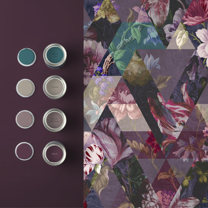 Graham & Brown - Vliesbehang - Timepiece Amethyst - 10mx52cm