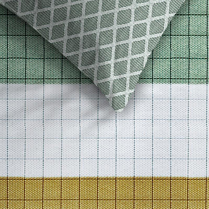 Ambiante Helge Dekbedovertrek 140 x 220 cm - Groen