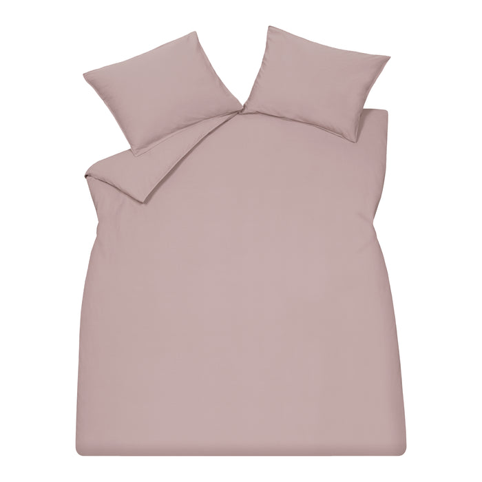 Vandyck Washed Cotton Dekbedovertrek 140 x 200/220 cm - Viola