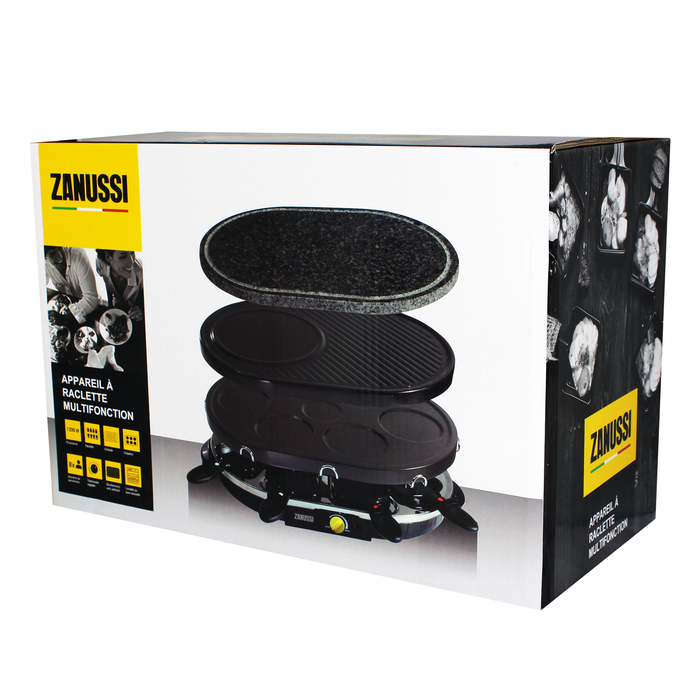 Zanussi RCZ32-BL Multi functionele gourmet - raclette combinatie