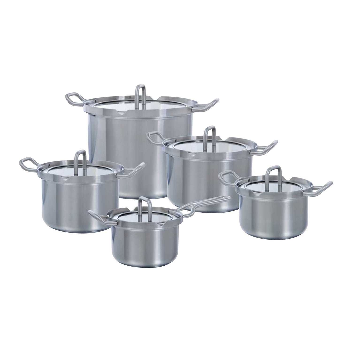 BK Q-linair Master glas 5-delige Pannenset