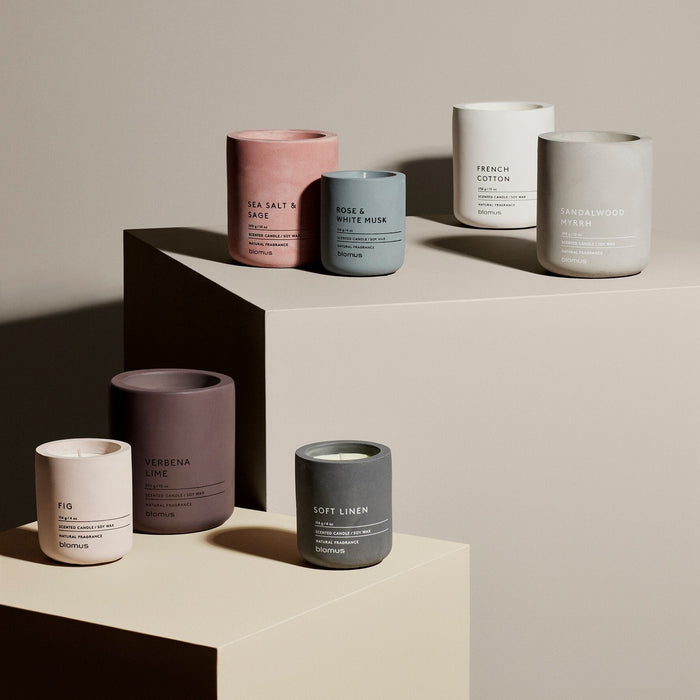 Blomus Lily White French Cotton Geurkaars
