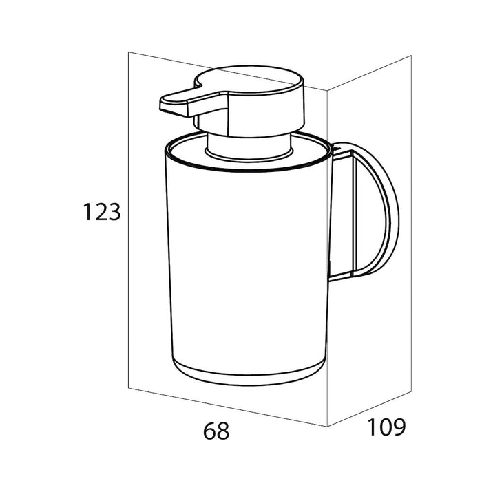 Tiger Tune Zeepdispenser 180 ml - Messing Geborsteld / Zwart
