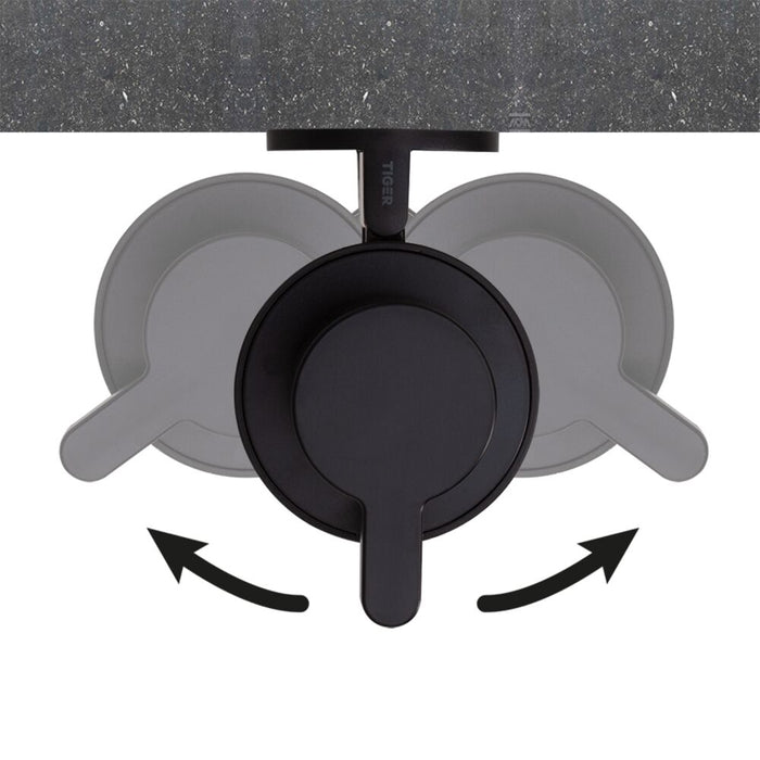 Tiger Tune Zeepdispenser 180 ml - Messing Geborsteld / Zwart