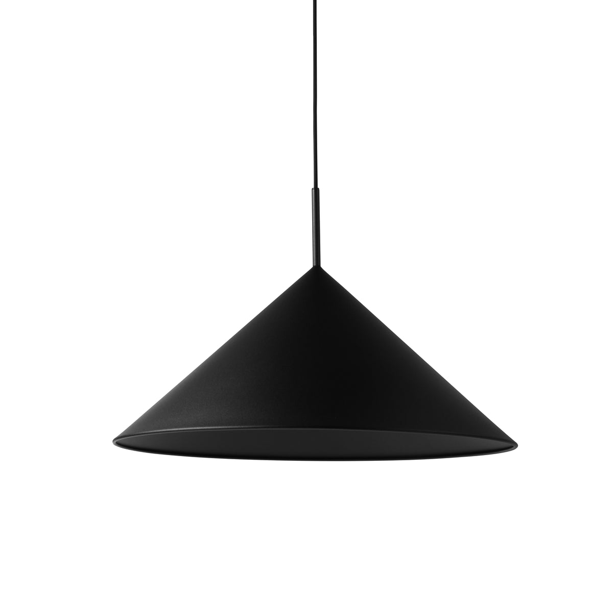 HKliving Triangle Hanglamp L - Zwart