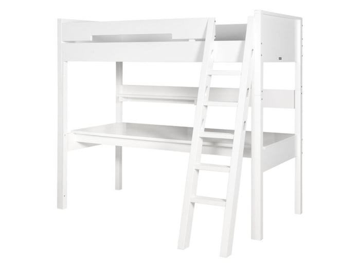 Bopita Combiflex hoogslaper XL 90x200 met schuine trap - Wit