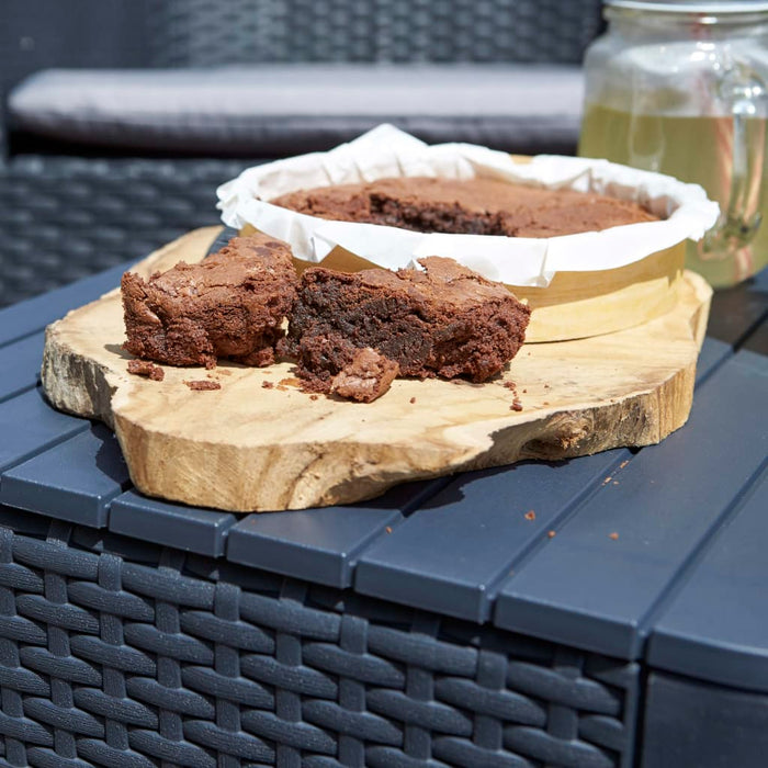 Keter Tuintafel en stoelen Grafiet