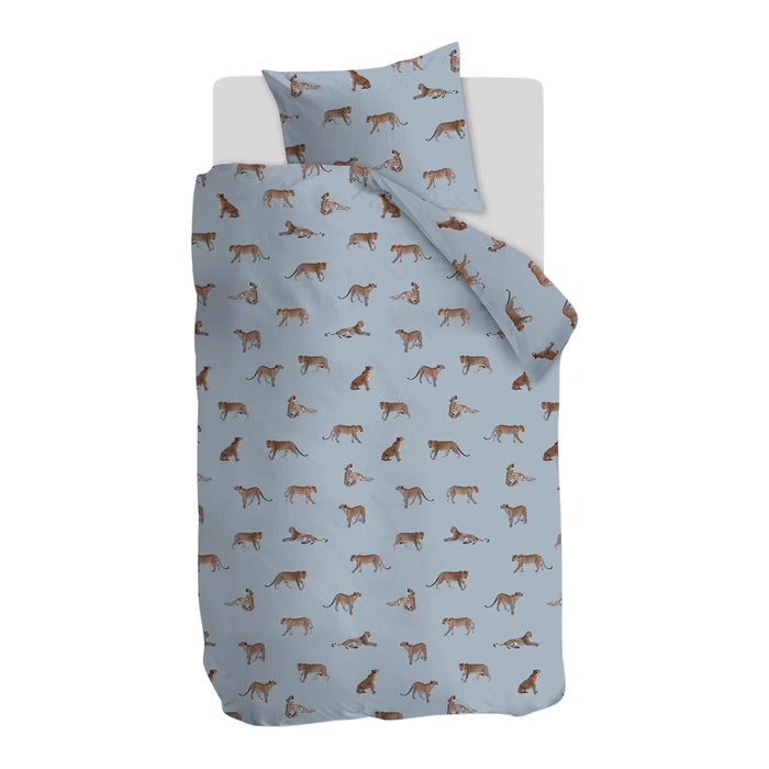 Ambiante Leoparty dekbedovertrek 140 x 220 cm