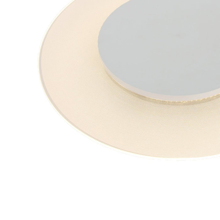 Steinhauer - plafonniere - Lido - wit - kunststof metaal - Ø 36cm -