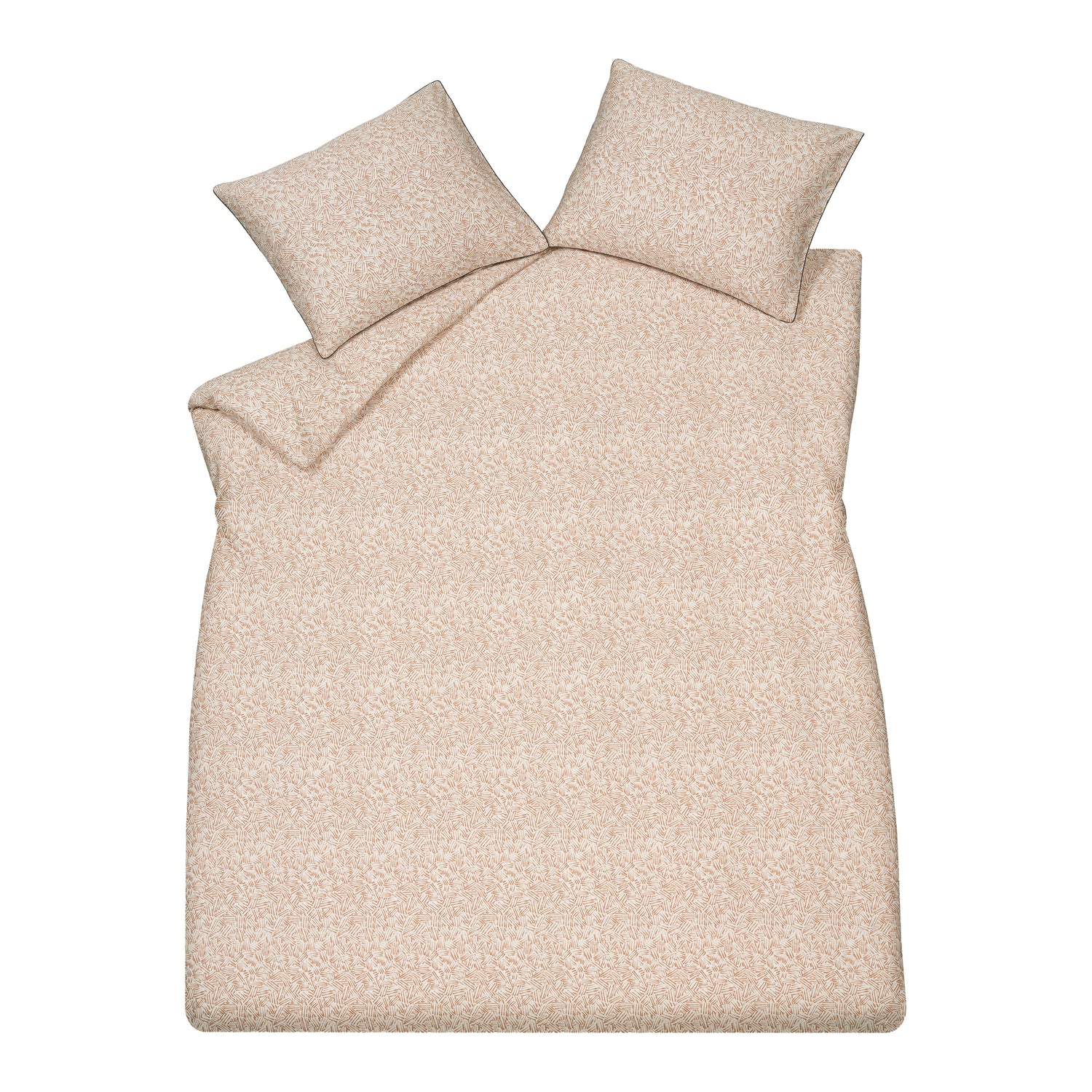 Vandyck Home 93 Satin Dekbedovertrek 140 x 200/220 cm - Toffee