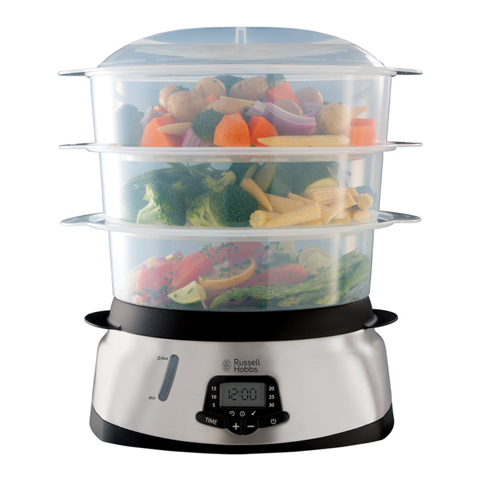 Russell Hobbs 23560-56 MaxiCook 3 Tier Digital Stoomkoker