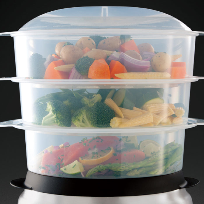 Russell Hobbs 23560-56 MaxiCook 3 Tier Digital Stoomkoker