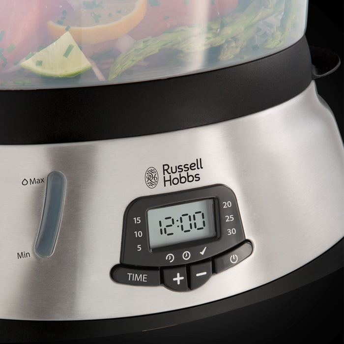 Russell Hobbs 23560-56 MaxiCook 3 Tier Digital Stoomkoker