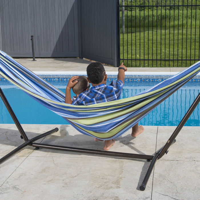 Vivere Combo Tweepersoons Hangmat met Standaard