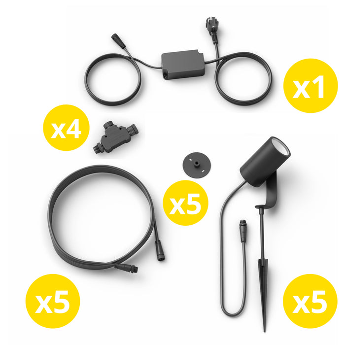 Philips Hue Lily Tuinspot Starterspakket White and Color Ambiance