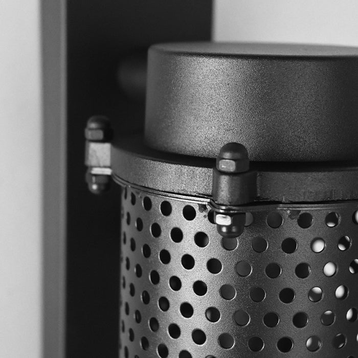 LABEL51 - Wandlamp Tube - Zwart Metaal