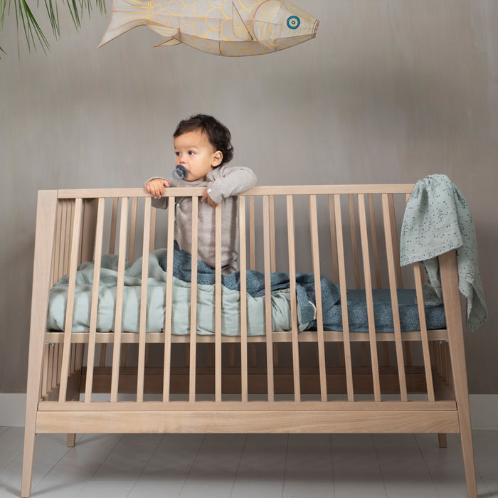 Noppies Tiny Dot Ledikant Hoeslaken - Stargazer