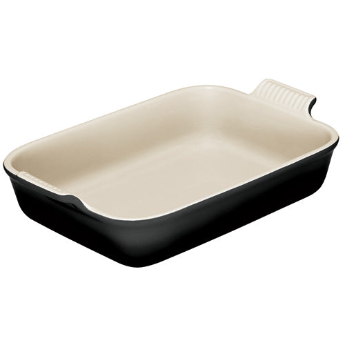 Le Creuset Heritage Ovenschaal B 26 x D 19 cm - Ebbenzwart