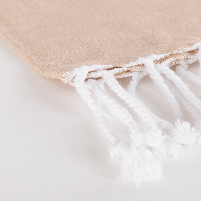 In the Mood Collection Hamamdoek - L180 x B130 cm - Beige