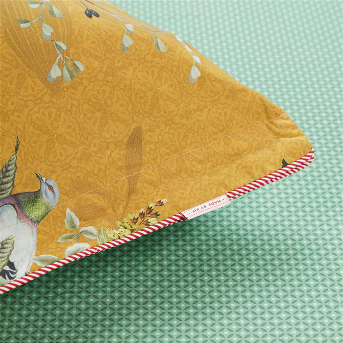 Pip Studio Cross Stitch Hoeslaken 160 x 200 cm - Groen