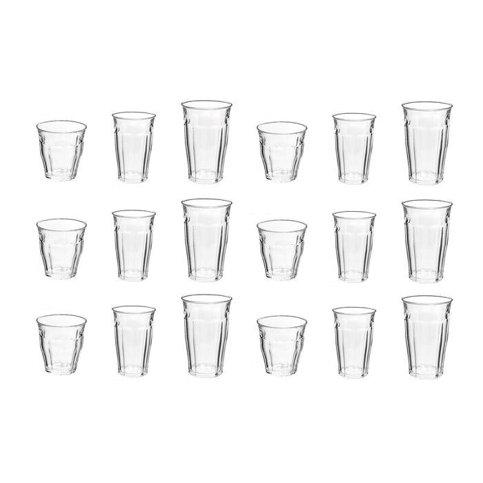 Duralex Picardie Glazenset - 18-delig