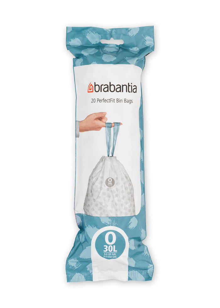 Brabantia Type O PerfectFit Afvalzak 30 Liter - 20 zakken