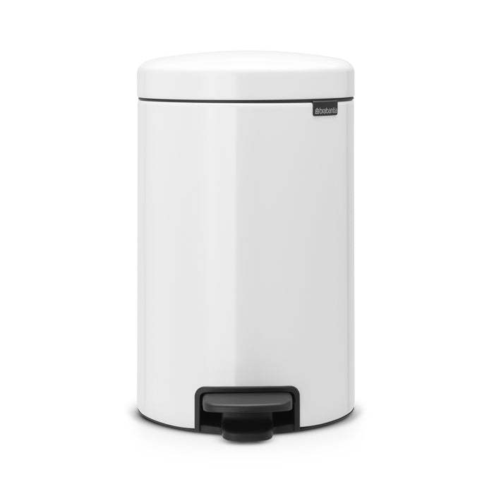 Brabantia NewIcon Pedaalemmer 12 L - Wit