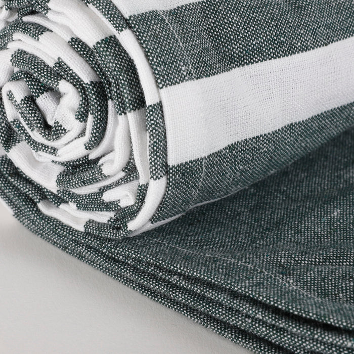 In the Mood Collection Hamamdoek - L180 x B130 cm - Groen