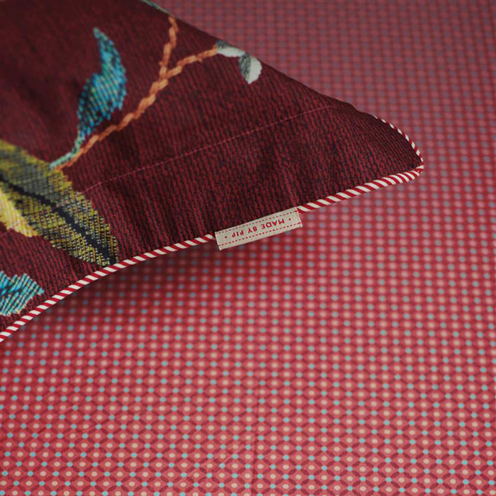 Pip Studio Cross Stitch Hoeslaken 160 x 200 cm -Roze