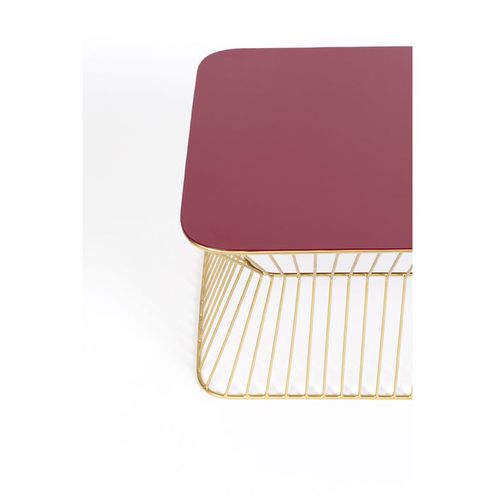 Bold Monkey No Offence salontafel wijnrood