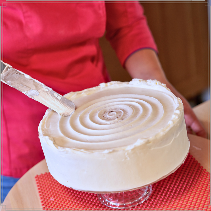 OTIX Paletmes Glaceermes Gebogen Bakken 32cm Zwart RVS en Kunststof