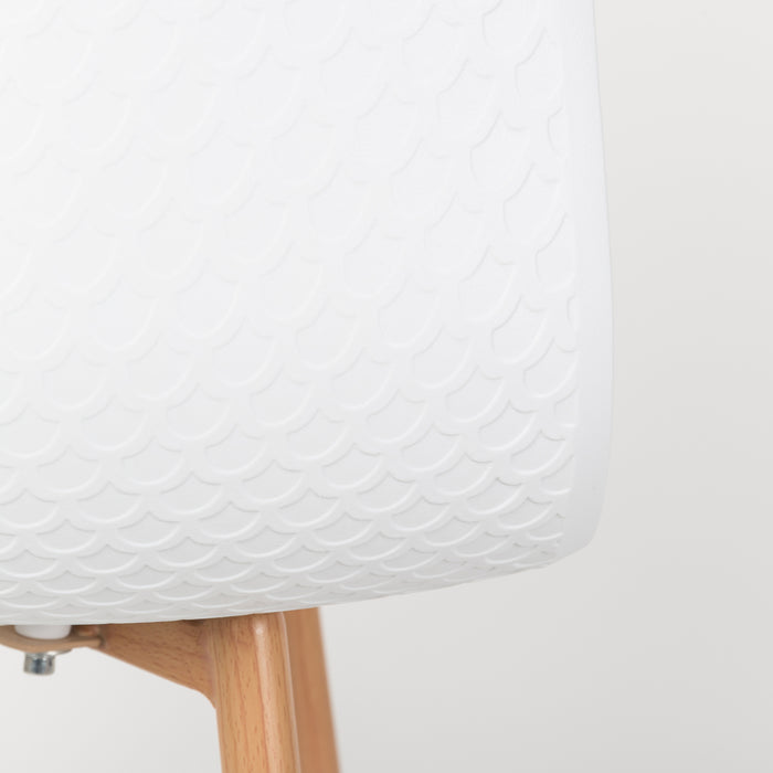 by fonQ basic Scale Eetkamerstoel - Wit