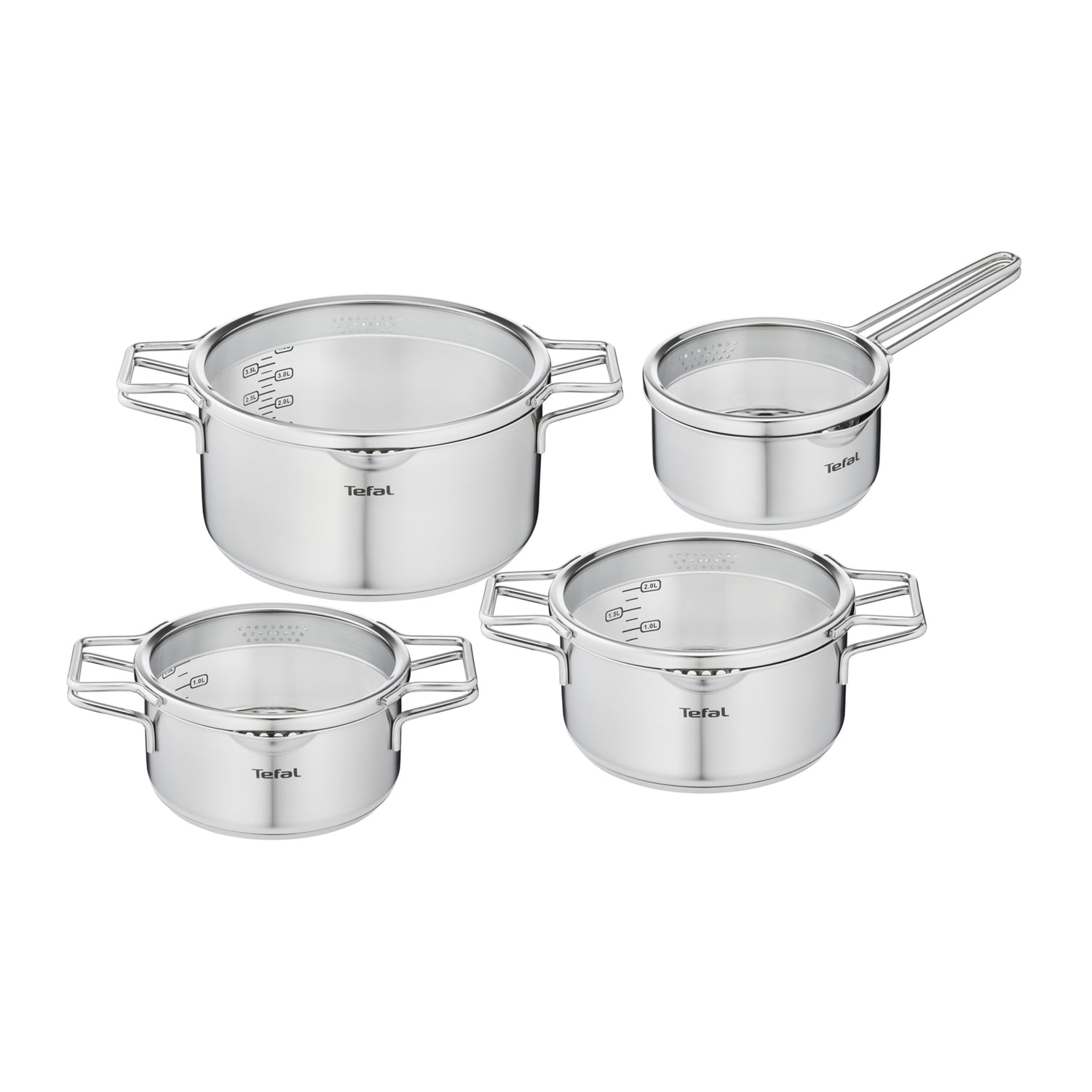 Tefal Nordica Pannenset 4-delig